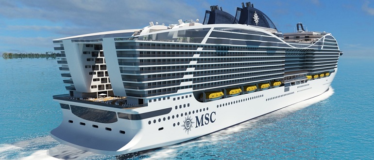 Nové lode MSC trieda World Class - MSC Europa